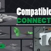 Compatible Connectors for 3D Printer Filtration System V1