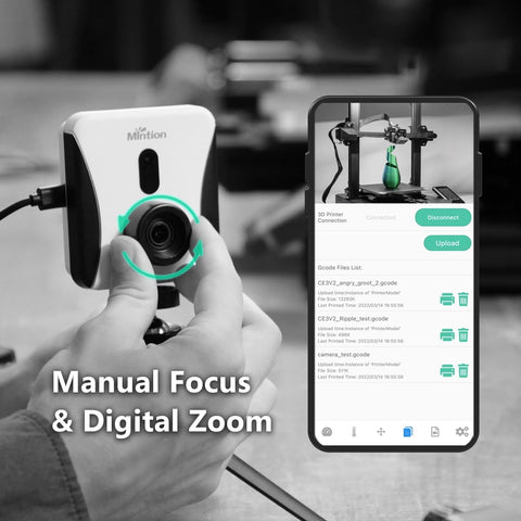 Mintion | Beagle V2 Camera | 3D Printer Camera | Marlin & Klipper Camera
