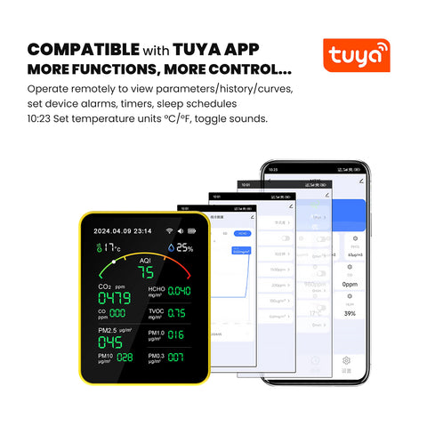 15-in-1 Air Quality Monitor MT15