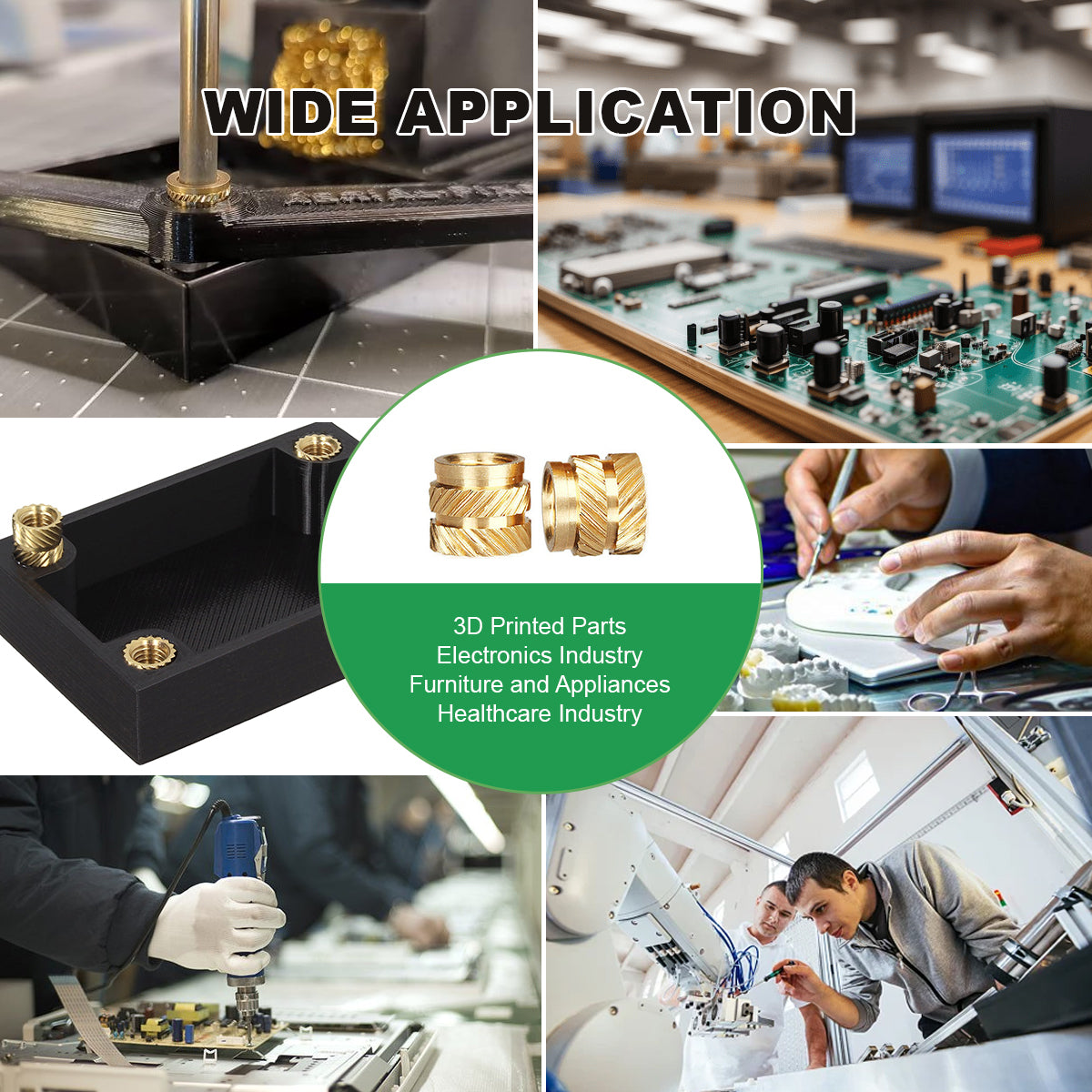 500 Pcs Threaded Insert Kits – Mintion