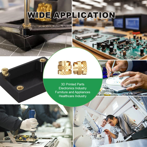 500 Pcs Threaded Insert Kits
