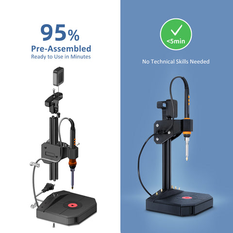 Professional Heat Insert Press Kit for 3D Printing