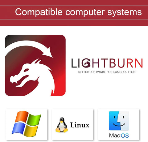 Official Authorized | LightBurn Software G-Code License Key | LightBurn Core | Support upgrade to V2.0.01
