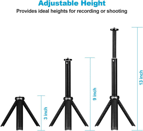 Mintion Tripod Adjustable Height Tripod Stand.