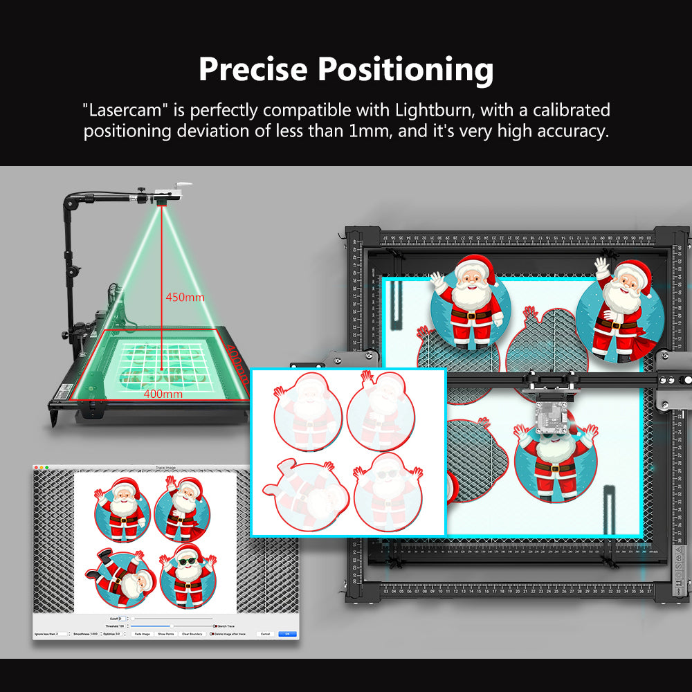 Mintion Lasercam for Laser Engraver/Cutter | LightBurn Camera | LightB
