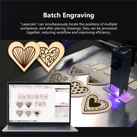 Mintion Lightburn Wireless Camera(Lasercam) – Precision Positioning & Remote Monitoring for Laser Engraving, Compatible with xTool, Atomstack, Creality, and More