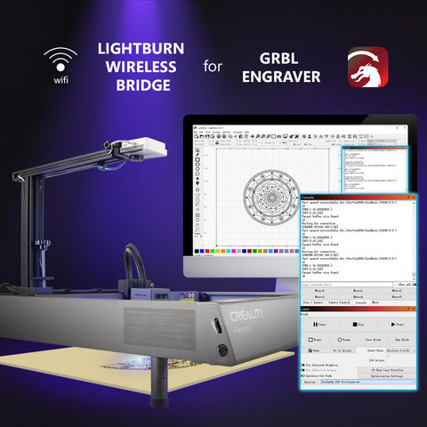 Mintion New Lasercam | Laser Engraver Camera / Cutter | LightBurn Camera | Wireless Bridge | Enclosure Image Trace