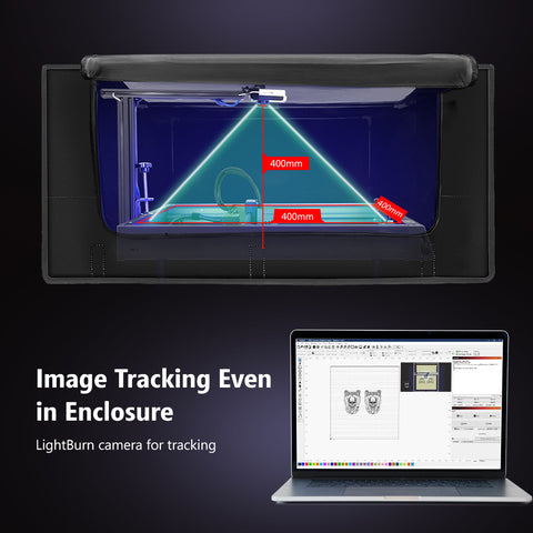 Mintion Lightburn Wireless Camera(Lasercam) – Precision Positioning & Remote Monitoring for Laser Engraving, Compatible with xTool, Atomstack, Creality, and More