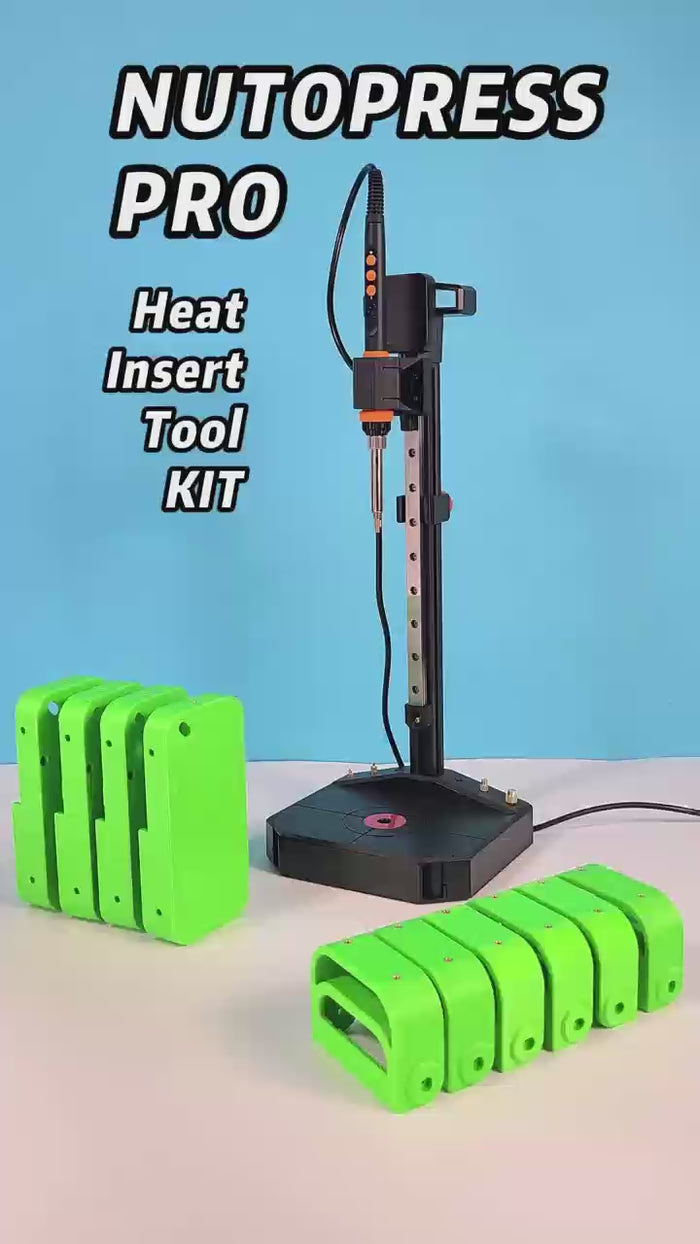 Professional Heat Insert Press Kit Nutopress Pro – Mintion