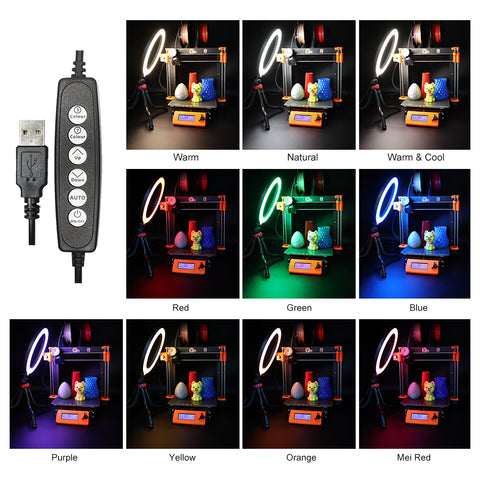 RGB LED Ring Light for Beagle Camera, Beagle V2 Camera